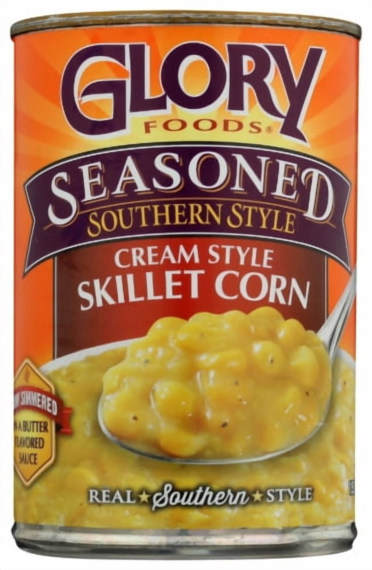 (Pack of 12) Glory Foods Seasoned Corn Skillet 15 Oz