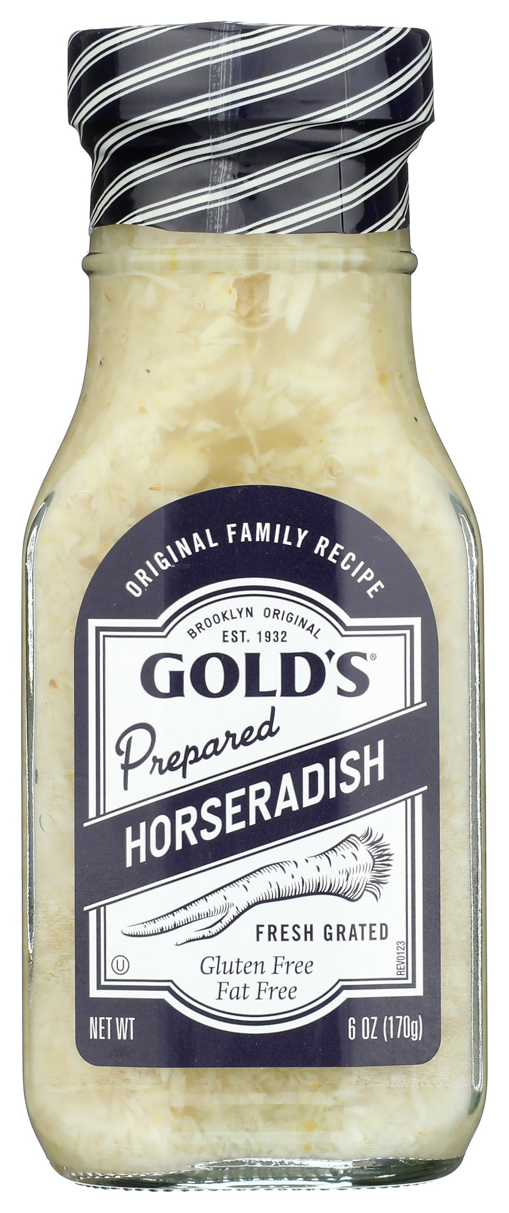 Pack of 12, Golds Prepared Horseradish, 6 oz