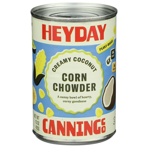 (Pack of 12) Heyday Canning Co Chowder Corn Creamy Coconut 15 oz