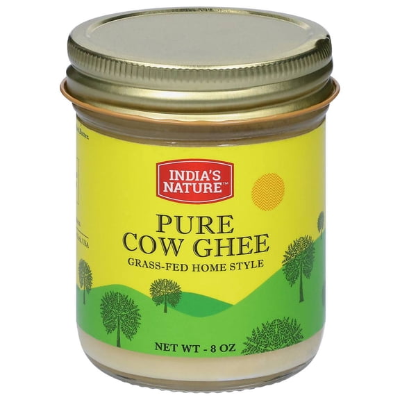 Pack of 12 Indias Nature Ghee Homestyle Grass Fed Cow 8 oz