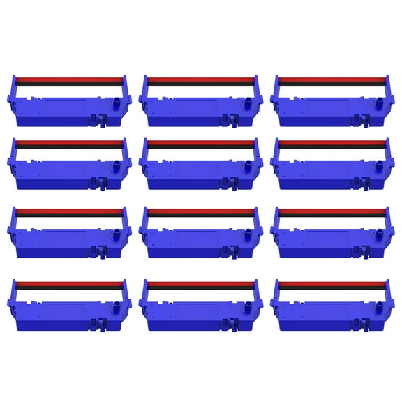 Pack of 12 Ink Ribbon Cartridge Replacement for Star SP700 SP742 SP712 RC700 SP760 SP762 SP717 PRO5 GP3245 Printer