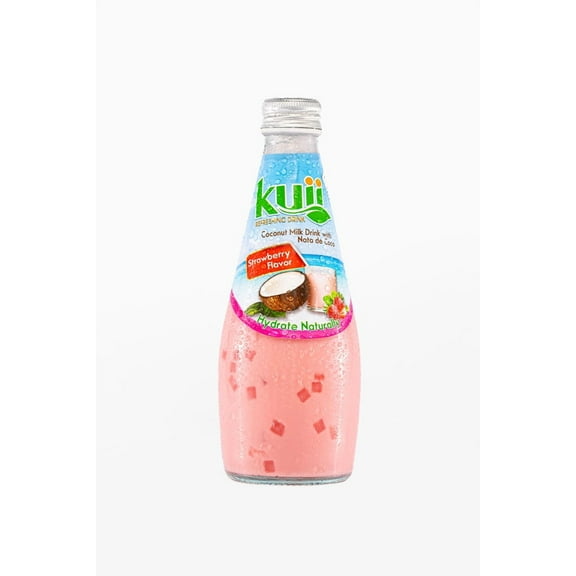 (Pack of 12) KUII Milk Coconut Nutra De Coco Strawberry 16.4 fl oz