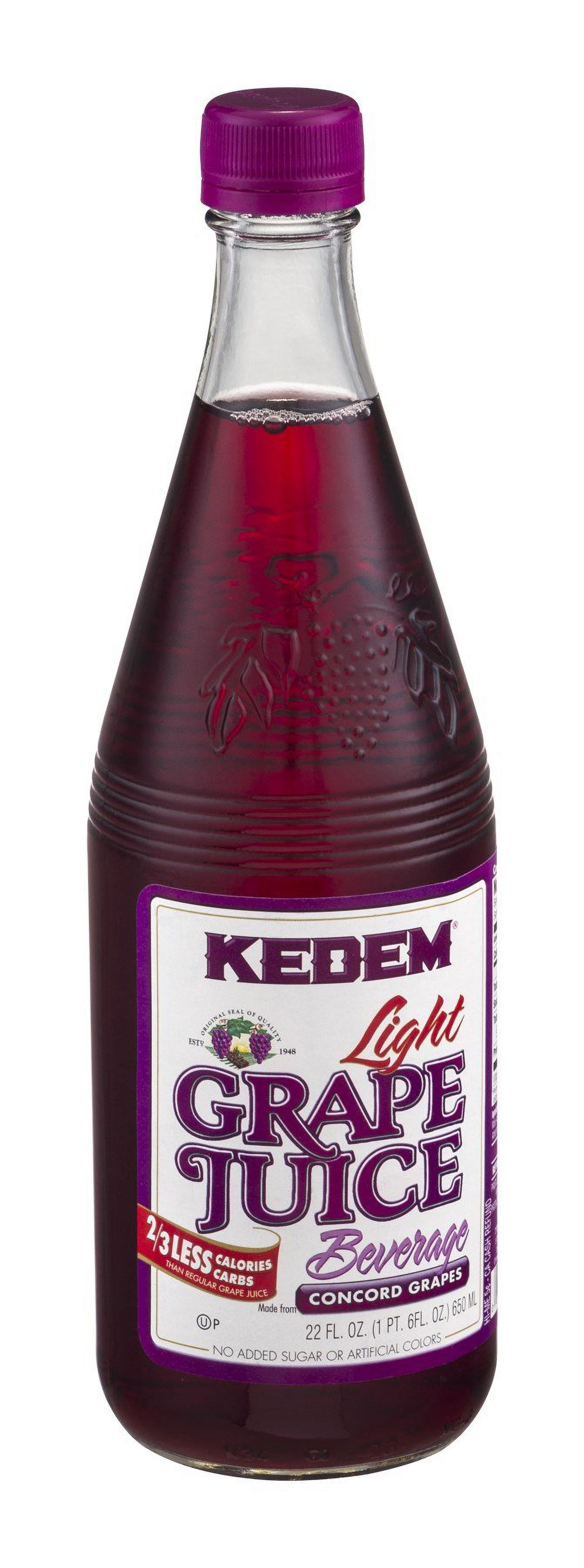 (Pack of 12) Kedem Concord Lite Grape Juice 22 Fo