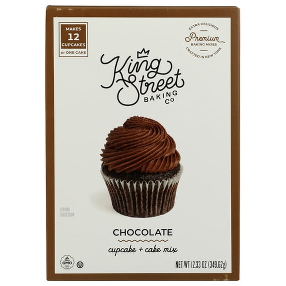 (Pack of 12) King Street Baking Co Cake Mix Chocolate Chip 12.33 oz