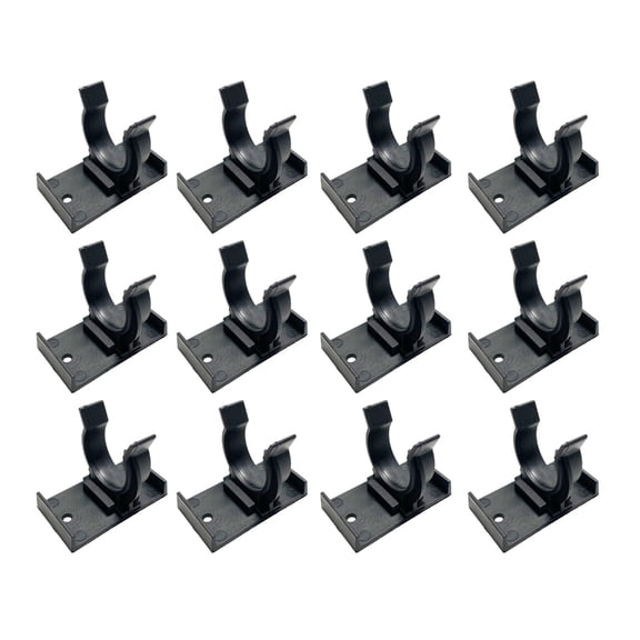 Pack of 12 Kitchen Base Clip for Adjustable Cabinet Feet Without Screws