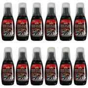Pack of 12 Kiwi Liquid Wax Instant No-Buff Shine, Brown 2.5 oz