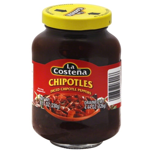 (Pack of 12) La Costeña Chipotle Diced Peppers 8.11 oz