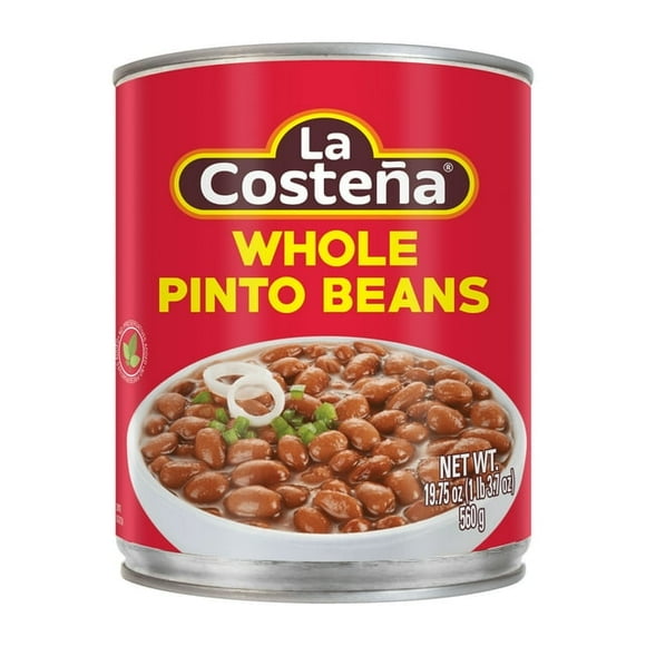 Pack of 12, La Costena Whole Pinto Beans, 19.75 oz