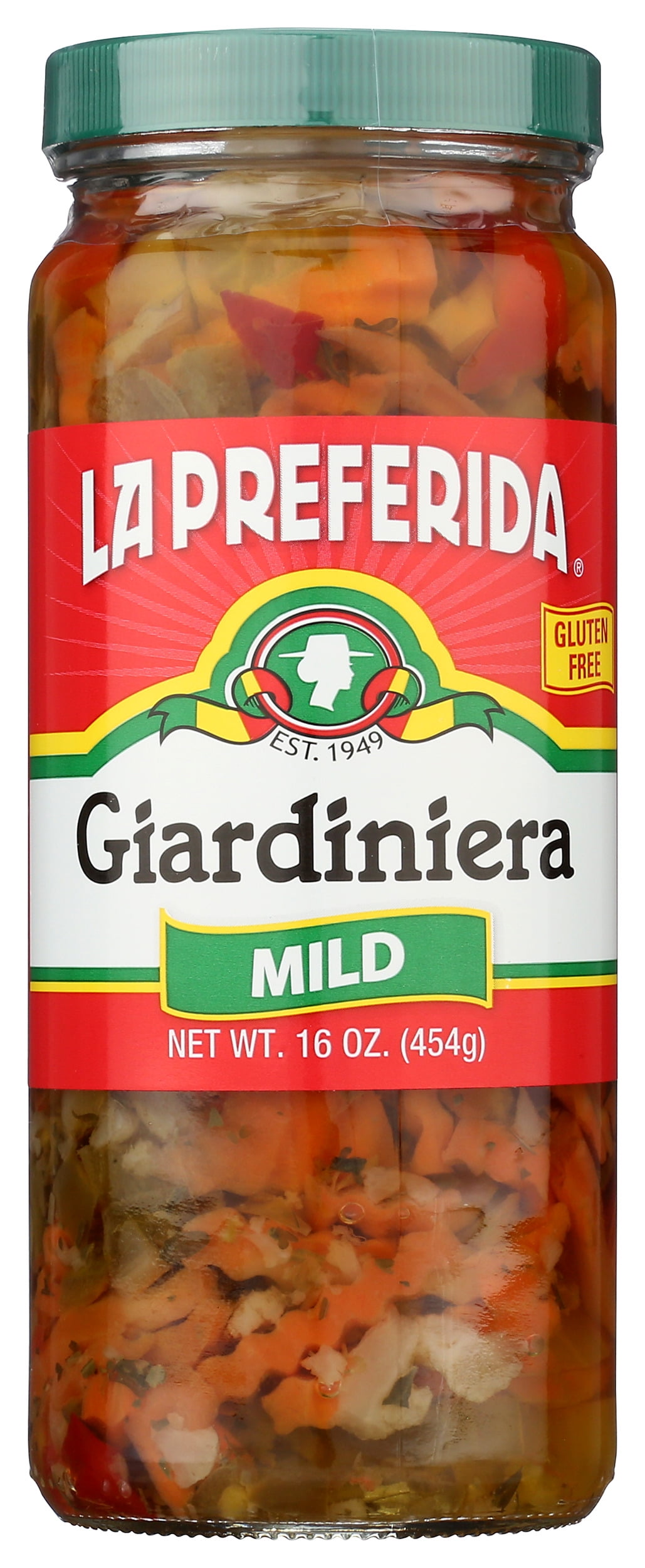 (Pack of 12), La Preferida Mild Giardiniera, 16 oz