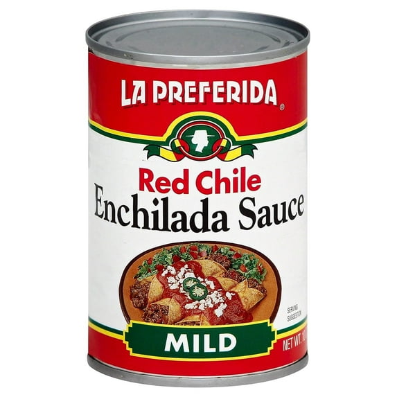 Pack of 12, La Preferida Mild Red Enchilada Sauce, 10 oz