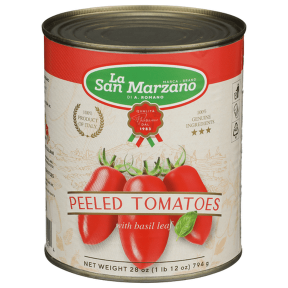 (Pack of 12) La San Marzano Tomatoes Peeled 28 Fl Oz