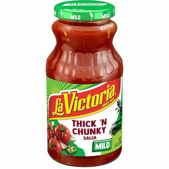 (Pack of 12) La Victoria Salsa Thick and Chunky Mild 15.5 oz