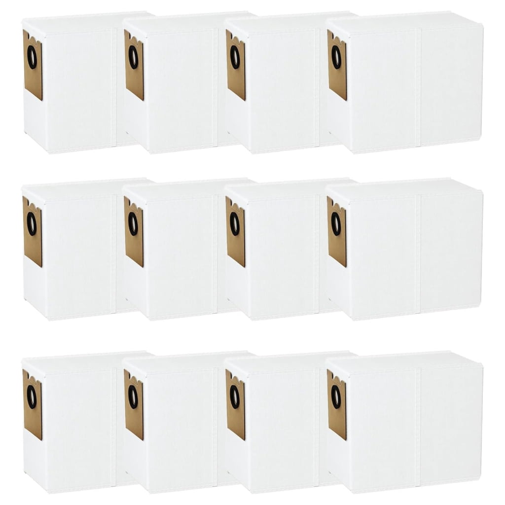 Dust Collection Changing Box Pack of 12 Large Dust Collector Bags Suitable for Vacuum Cleaner ...
