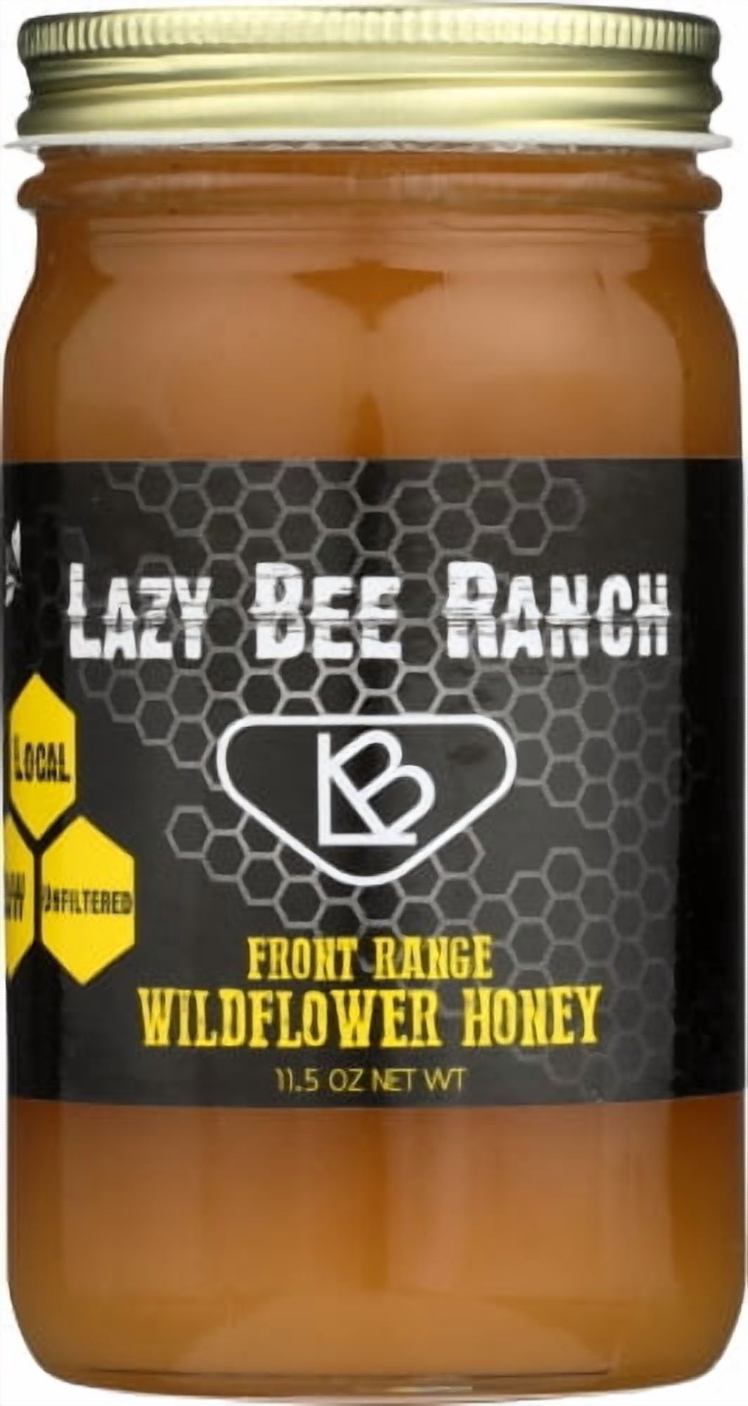 Pack of 12 Lazy Bee Ranch Wildflower Honey 11.5 oz - Walmart.com