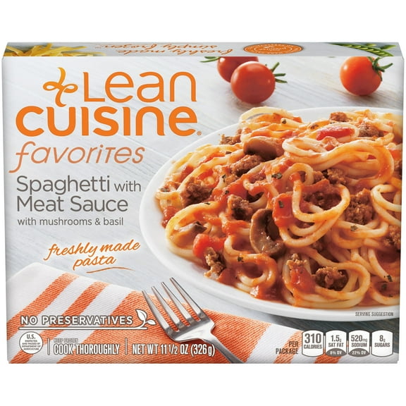 Pack of 12, Lean Cuisine, Spaghetti and Meat Sauce, 11.5 oz