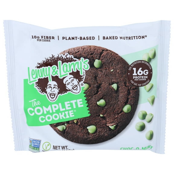 (Pack of 12) Lenny & Larry's Cookie Chocolate Mint Complete 4 Oz