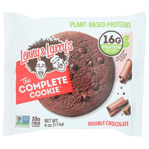 Pack of 12, Lenny & Larrys The Complete Cookie Double Chocolate, 4 oz