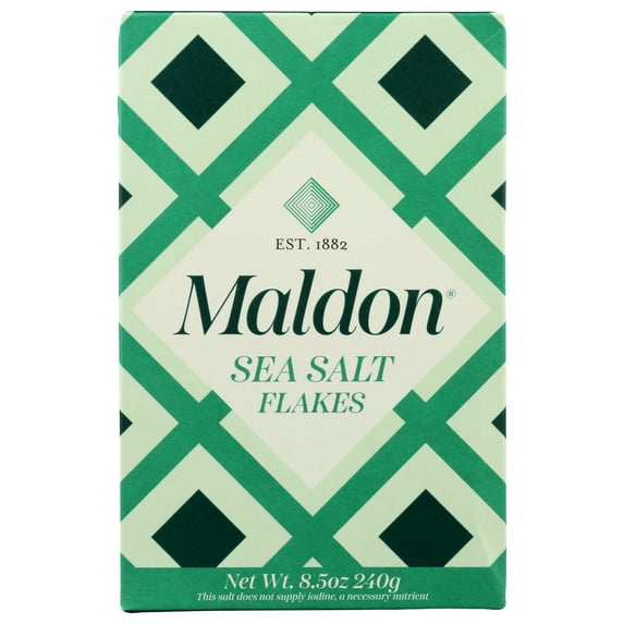 Pack of 12, Maldon Sea Salt Flakes, 8.5 oz
