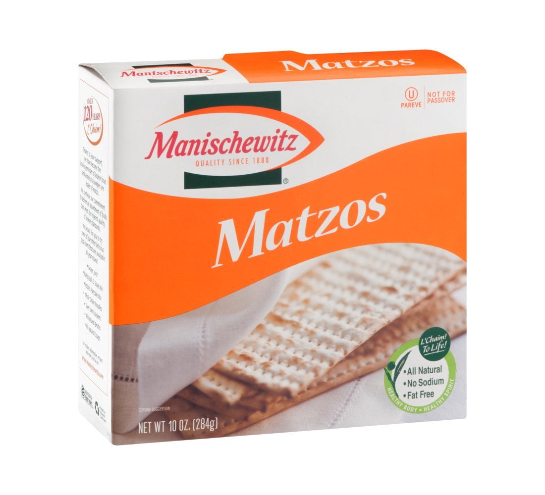 Unsalted Matzos (Pack of 12) Manischewitz Unsalted Matzo, 10 Ounce - Walmart.com
