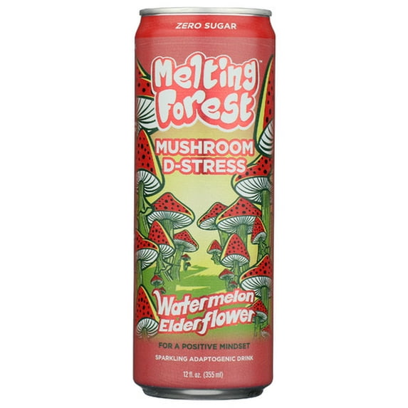 (Pack of 12) Melting Forest Water Sparkling Adp Watermelon Elderflower 12 Fo