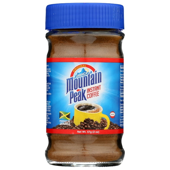 Pack of 12, Mountain Peak Instant Coffee, 2 oz