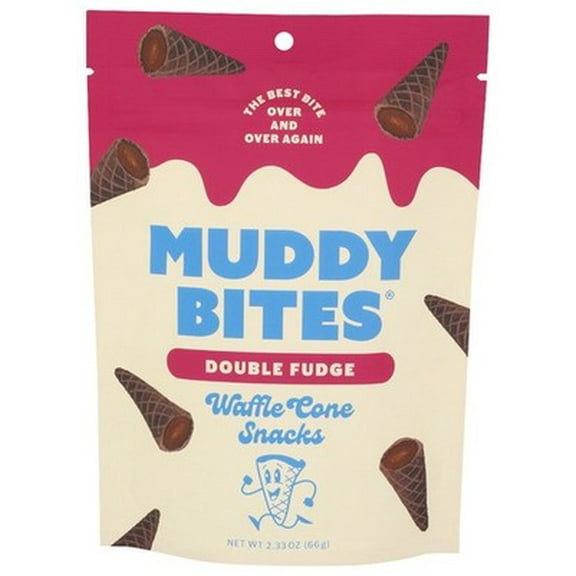 (Pack of 12) Muddy Bites Welcome Double Fudge 2.33 Oz