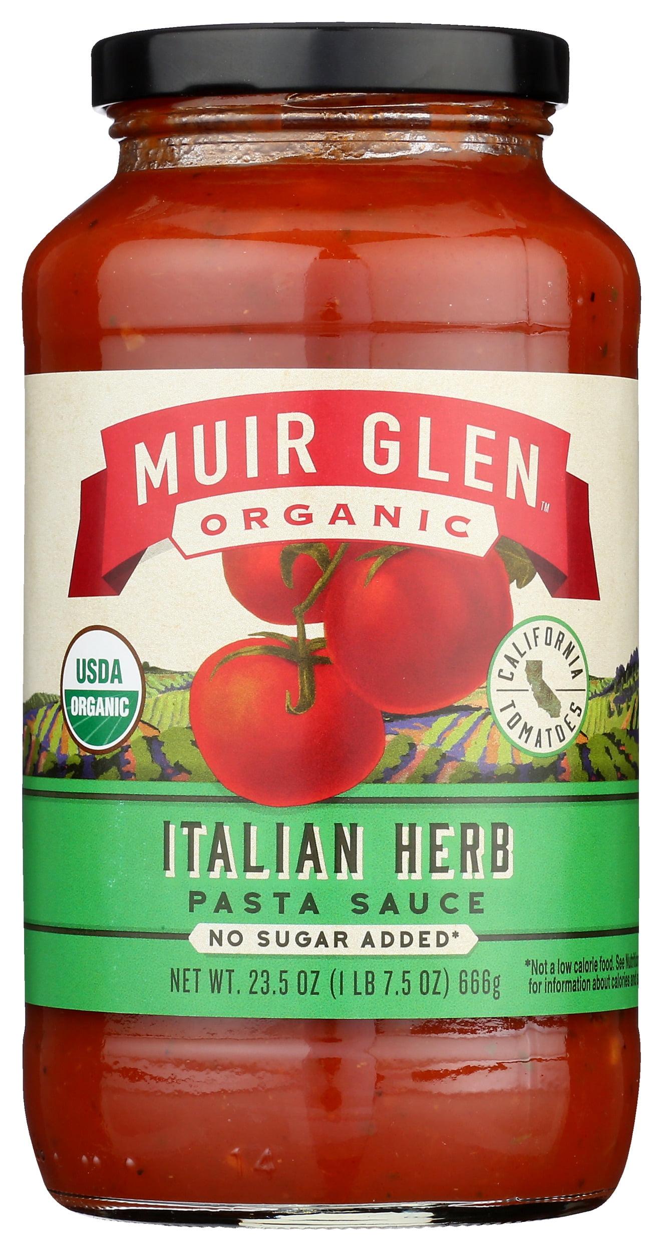 Pack of 12, Muir Glen Italian Herb Pasta Sauce, 23.5 oz - Walmart.com