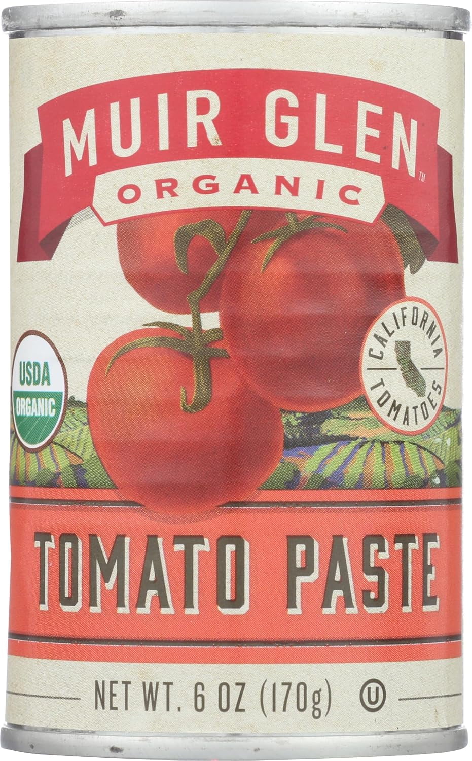 Pack of 12, Muir Glen Organic Tomato Paste, 6 oz