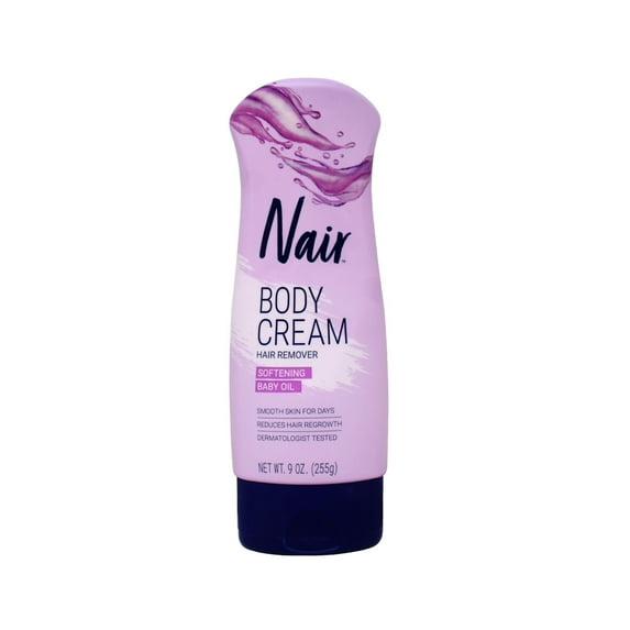 Pack of (12) Nair Hair Remover Lotion with Baby Oil, For smooth And Radiant Skin, 9 oz.