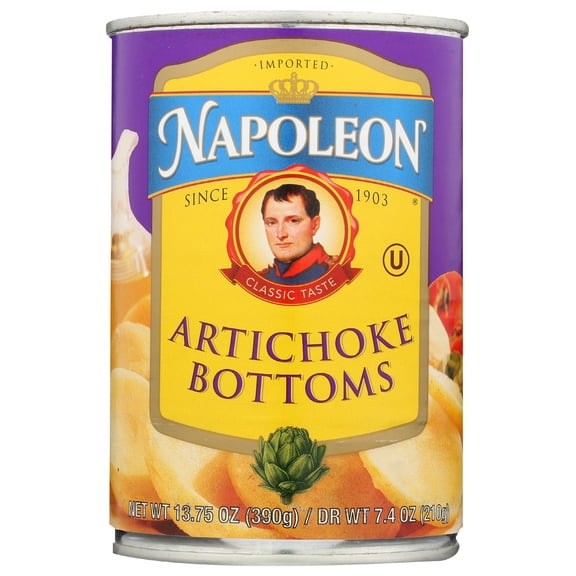 Pack of 12, Napoleon Artichoke Bottoms, 13.75 oz