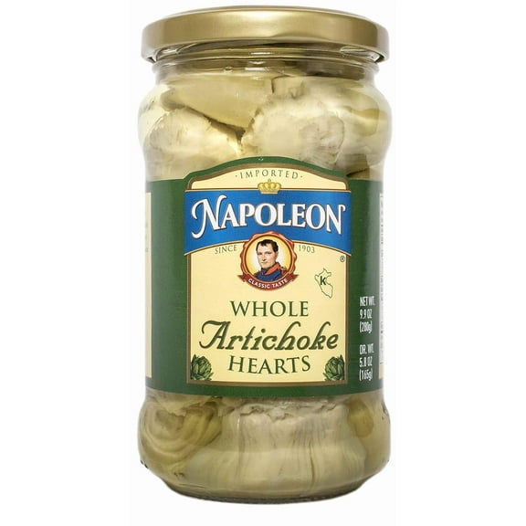 Pack of 12, Napoleon Napoleon Whole Artichoke Hearts, 9.9 oz