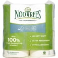 Pack of 12, Nootrees Pure Virgin Bamboo Pulp 3-Ply Toilet Paper, 4 x ...