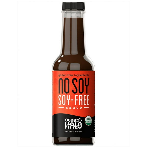 Pack of 12, Oceans Halo Organic NoSoy Soy-free Sauce, 10 oz