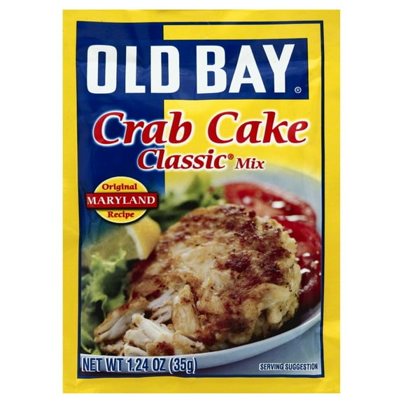 Pack of 12, Old Bay Classic Crab Cake Seasoning Mix, 1.24 oz