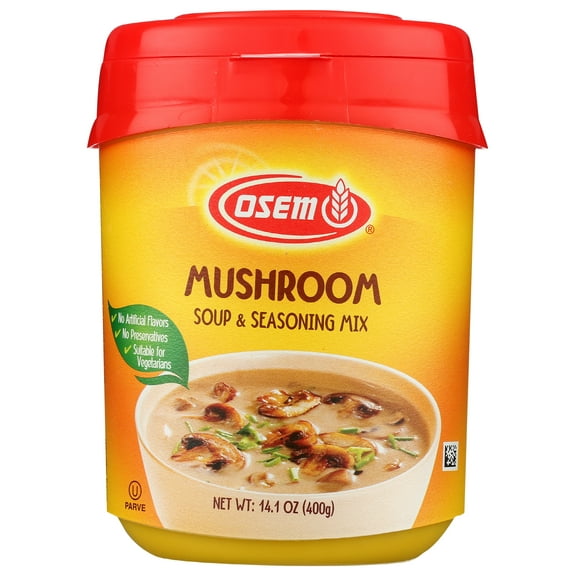 (Pack of 12), Osem Mushroom Soup & Seasoning Mix , 14.1 oz