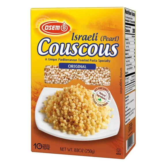 Pack of 12, Osem Original Israeli (Pearl) Couscous, 8.8 oz