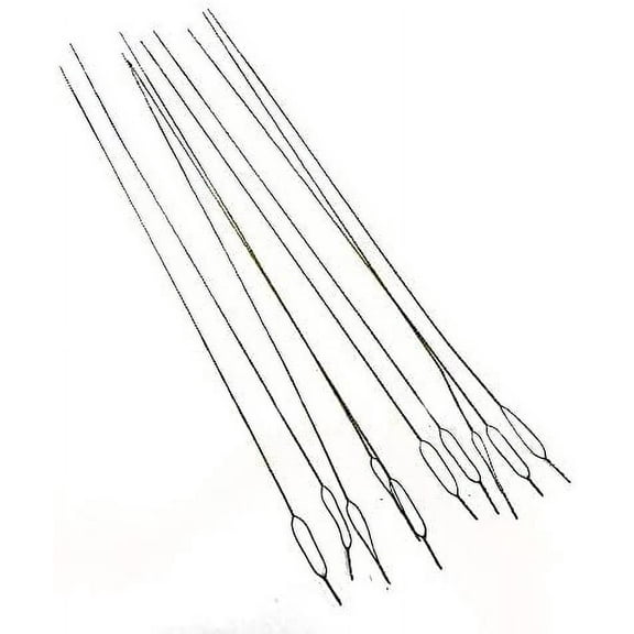Pack of 12 Overlock Serger Looper & Needle Threading Wires/Threaders