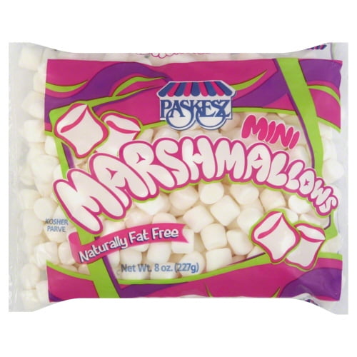 Pack of 12 Paskesz Mini Marshmallows 8 oz
