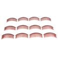 thumbnail image 1 of Pack of 12 Pieces of Plain Large Plastic Hair Combs Slides Hair , Red brown, Red brown, 1 of 8