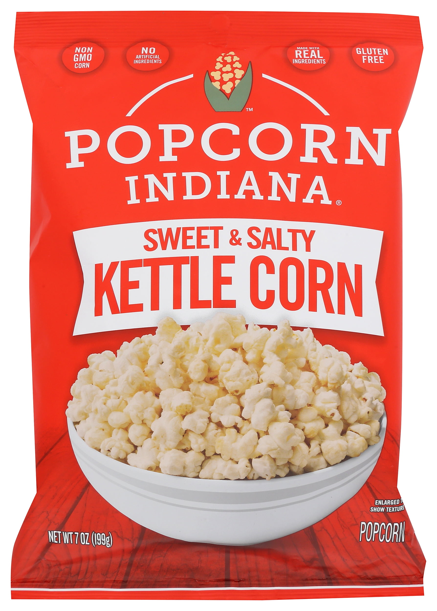 Pack of 12, Popcorn Indiana Sweet & Salty Kettle Corn, 7 oz - Walmart.com