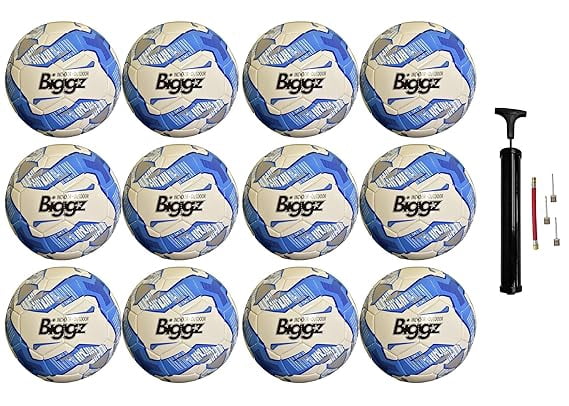 (Pack of 12) Premium Tundra Soccer Balls Size 5 with Hand Pump