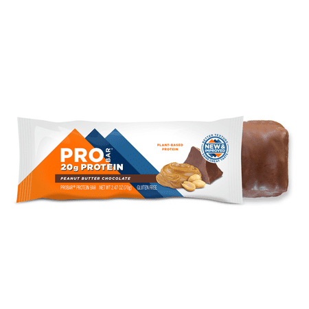 Pack of 12, Probar Peanut Butter Chocolate Protein, 2.46 oz