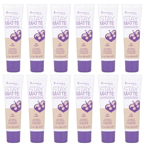 Pack of (12) RIMMEL LONDON Stay Matte Liquid Mousse Foundation - Ivory