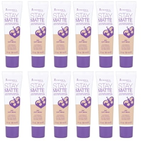 Pack of (12) RIMMEL Stay Matte Liquid Mousse Foundation - Soft Beige 200