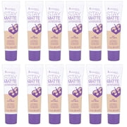 Pack of 12 RIMMEL Stay Matte Liquid Mousse Foundation - Soft Beige 200