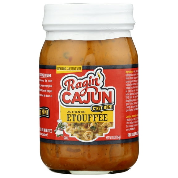 Pack of 12, Ragin Cajun Authentic Etouffe Sauce, 16 oz