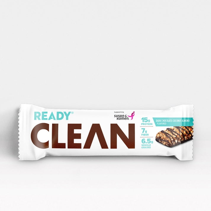 (Pack of 12), Ready Clean Bar Dark Chocolate Coconut Almond , 1.87 oz