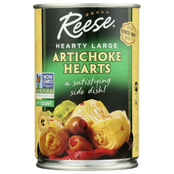 Pack of 12, Reese Hearty Large Artichoke Hearts, 14 oz
