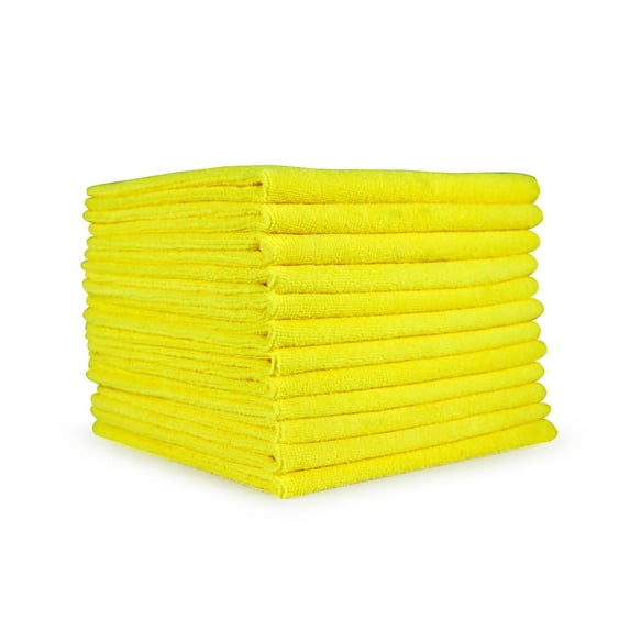 Smart Choice Microfiber Cloths 14x14 38gm Yellow