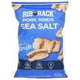 thumbnail image 1 of Pack of 12, Rib Rack Sea Salt Pork Rinds, 4 oz, 1 of 6